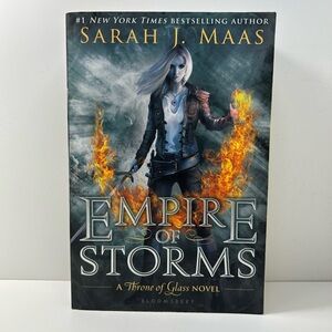 Empire of Storms 1st Print by Sarah J. Maas Throne of Glass
